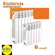 Радиатор отопления Radena 500/100, 500/85, 350/85 (Россия)